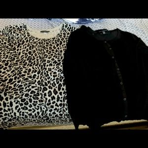 Lane Bryant button up sweaters size 22/24